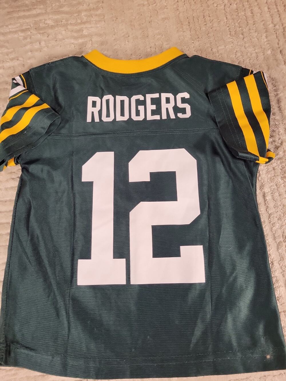 Aaron Rodgers Green Bay Packers Jersey Youth Size Small 4 Football Boys Kids